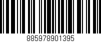 Código de barras (EAN, GTIN, SKU, ISBN): '885978901395'