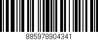 Código de barras (EAN, GTIN, SKU, ISBN): '885978904341'