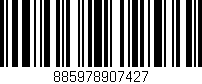 Código de barras (EAN, GTIN, SKU, ISBN): '885978907427'