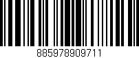Código de barras (EAN, GTIN, SKU, ISBN): '885978909711'