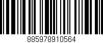 Código de barras (EAN, GTIN, SKU, ISBN): '885978910564'