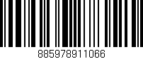 Código de barras (EAN, GTIN, SKU, ISBN): '885978911066'