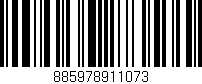 Código de barras (EAN, GTIN, SKU, ISBN): '885978911073'