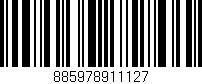 Código de barras (EAN, GTIN, SKU, ISBN): '885978911127'