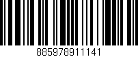 Código de barras (EAN, GTIN, SKU, ISBN): '885978911141'