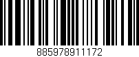 Código de barras (EAN, GTIN, SKU, ISBN): '885978911172'