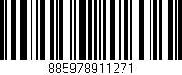 Código de barras (EAN, GTIN, SKU, ISBN): '885978911271'