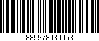 Código de barras (EAN, GTIN, SKU, ISBN): '885978939053'