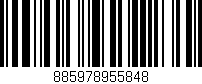 Código de barras (EAN, GTIN, SKU, ISBN): '885978955848'
