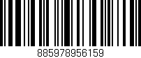 Código de barras (EAN, GTIN, SKU, ISBN): '885978956159'