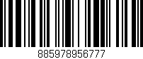 Código de barras (EAN, GTIN, SKU, ISBN): '885978956777'