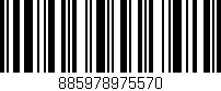 Código de barras (EAN, GTIN, SKU, ISBN): '885978975570'