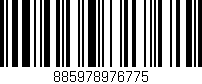 Código de barras (EAN, GTIN, SKU, ISBN): '885978976775'