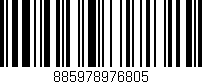 Código de barras (EAN, GTIN, SKU, ISBN): '885978976805'