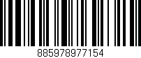 Código de barras (EAN, GTIN, SKU, ISBN): '885978977154'