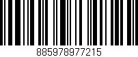 Código de barras (EAN, GTIN, SKU, ISBN): '885978977215'