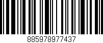 Código de barras (EAN, GTIN, SKU, ISBN): '885978977437'