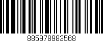 Código de barras (EAN, GTIN, SKU, ISBN): '885978983568'