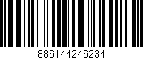 Código de barras (EAN, GTIN, SKU, ISBN): '886144246234'