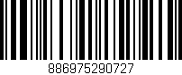 Código de barras (EAN, GTIN, SKU, ISBN): '886975290727'