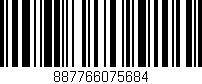 Código de barras (EAN, GTIN, SKU, ISBN): '887766075684'