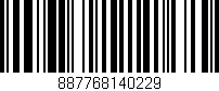 Código de barras (EAN, GTIN, SKU, ISBN): '887768140229'
