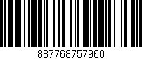 Código de barras (EAN, GTIN, SKU, ISBN): '887768757960'
