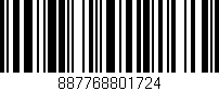 Código de barras (EAN, GTIN, SKU, ISBN): '887768801724'