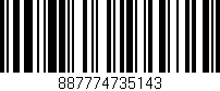 Código de barras (EAN, GTIN, SKU, ISBN): '887774735143'