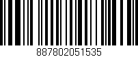 Código de barras (EAN, GTIN, SKU, ISBN): '887802051535'