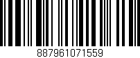 Código de barras (EAN, GTIN, SKU, ISBN): '887961071559'