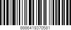 Código de barras (EAN, GTIN, SKU, ISBN): '8886419370581'