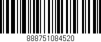 Código de barras (EAN, GTIN, SKU, ISBN): '888751084520'