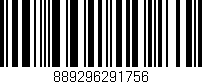 Código de barras (EAN, GTIN, SKU, ISBN): '889296291756'