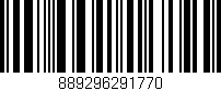 Código de barras (EAN, GTIN, SKU, ISBN): '889296291770'
