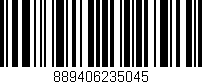 Código de barras (EAN, GTIN, SKU, ISBN): '889406235045'