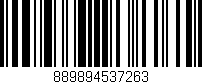 Código de barras (EAN, GTIN, SKU, ISBN): '889894537263'