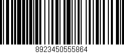 Código de barras (EAN, GTIN, SKU, ISBN): '8923450555864'