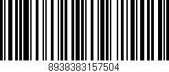 Código de barras (EAN, GTIN, SKU, ISBN): '8938383157504'