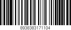 Código de barras (EAN, GTIN, SKU, ISBN): '8938383171104'