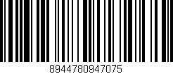 Código de barras (EAN, GTIN, SKU, ISBN): '8944780947075'