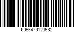 Código de barras (EAN, GTIN, SKU, ISBN): '8956478123562'
