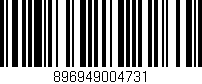 Código de barras (EAN, GTIN, SKU, ISBN): '896949004731'