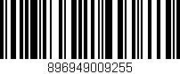 Código de barras (EAN, GTIN, SKU, ISBN): '896949009255'