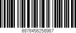 Código de barras (EAN, GTIN, SKU, ISBN): '8978456258967'