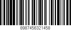 Código de barras (EAN, GTIN, SKU, ISBN): '8987456321458'