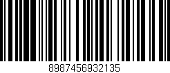 Código de barras (EAN, GTIN, SKU, ISBN): '8987456932135'