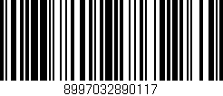 Código de barras (EAN, GTIN, SKU, ISBN): '8997032890117'