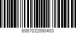 Código de barras (EAN, GTIN, SKU, ISBN): '8997032890483'