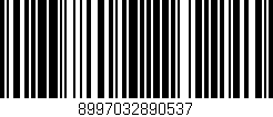 Código de barras (EAN, GTIN, SKU, ISBN): '8997032890537'